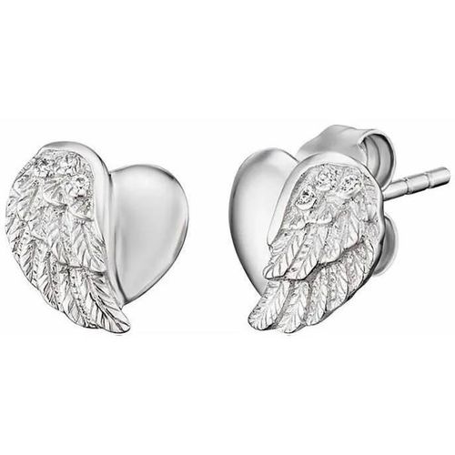 Bijoux - Engelsrufer - C?ur D'argent - Ailes D'ange - Zircons - 925/1000