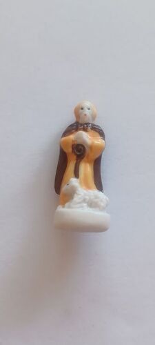 Fève Brillante = Feve Santon De Noel Créche Berger Avec Agneau Superbe Fève Santon Berger Bâton Et Son Agneau Crèche