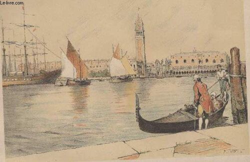 Gravure 20eme - Bateaux