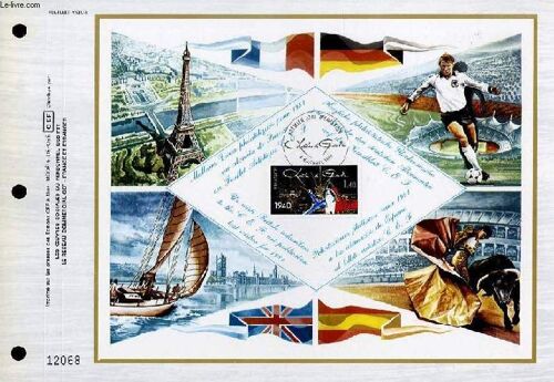 Feuillet Artistique Philatelique - Cef - Feuillet Voeux - Charles De Gaulle