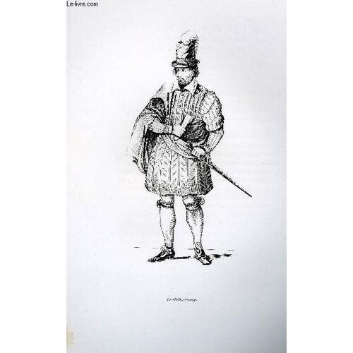 Gravure 19eme Noir Et Blanc - Gentilhomme