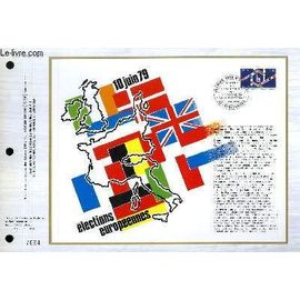Feuillet Artistique Philatelique N° 501 - La Communaute Europeenne - 10 Juin 79