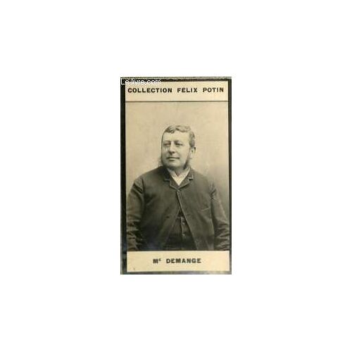 Photo Ancienne Maitre Demange Magistrature- Barreau De France