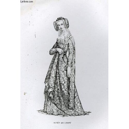 Gravure 19eme Noir Et Blanc - Agnes De Loisy