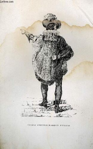 Gravure 19eme Noir Et Blanc - Antoine Coiffier