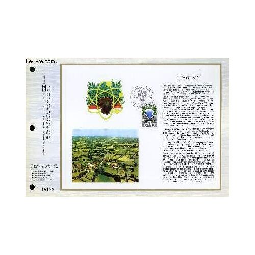Feuillet Artistique Philatelique N° 351 - Limousin
