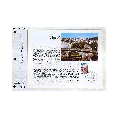 Feuillet Artistique Philatelique N° 374 - Thiers