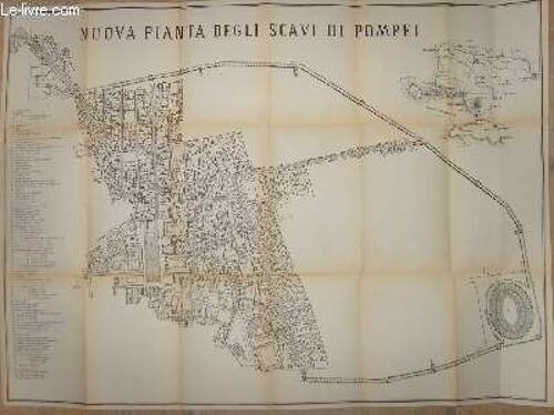 Nuova Pianta Degli Scavi De Pompei