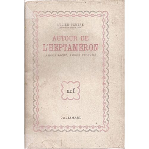 Autour De L'heptameron