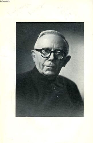 Monseigneur Lucien Cerfaux, Ebauche D'un Portrait