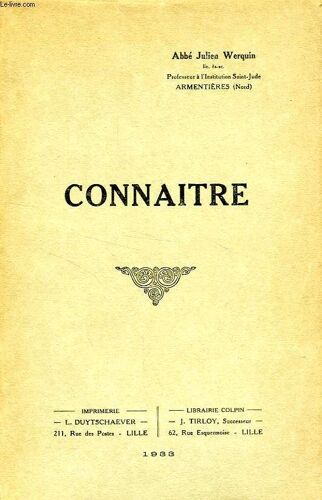 Connaitre