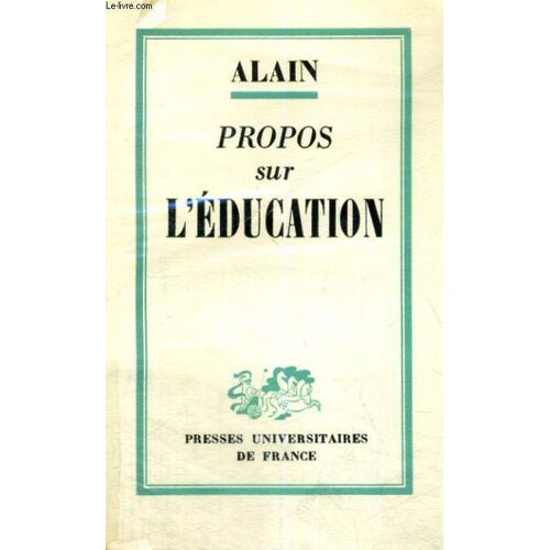 Propos Sur L'education