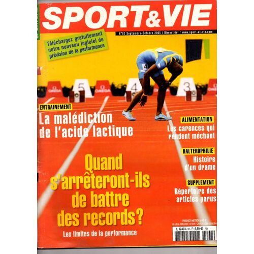 Sport Et Vie N° 92 Du 01/01/1964
