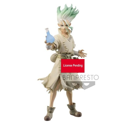 Dr. Stone Statuette Pvc Stone World Senku Ishigami 18 Cm