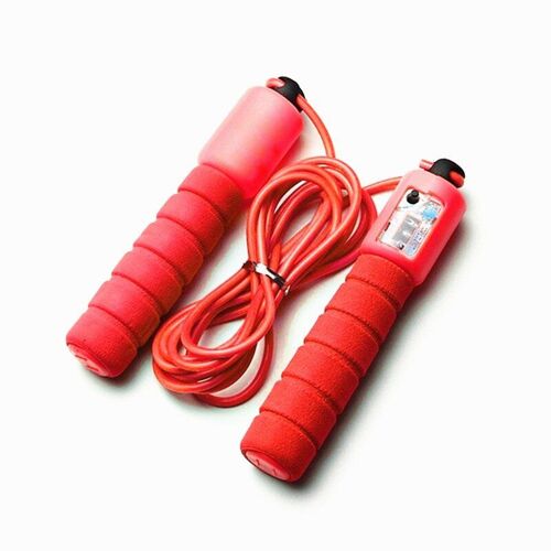 1pc Professionnel Éponge Corde À Sauter Avec Compteur Électronique Réglable Vitesse Rapide Comptage Corde À Sauter Fil Exercice Équipements - 20jsts0718a04173