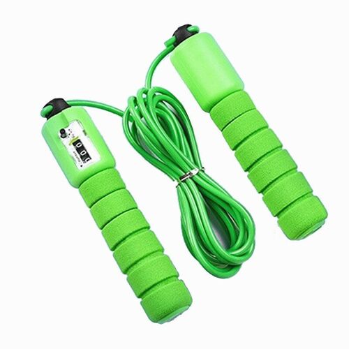 1pc Professionnel Éponge Corde À Sauter Avec Compteur Électronique Réglable Vitesse Rapide Comptage Corde À Sauter Fil Exercice Équipements - 20jsts0718a04171