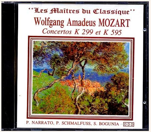 Concerto Flûte Et Harpe K 299; Concerto Piano N°27 K 595