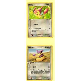 Skitty 50pv (6/10) + Delcatty 80pv (3/10)