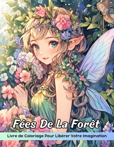 Fées De La Forêt Livre De Coloriage: Page De Coloriage Des Fées De La Forêt, Aventures Enchantées Pour Une Coloration Créative
