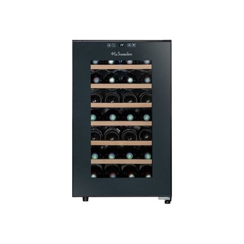 Cave à vin La Sommelière LS28SILENCE - 45x52.8x73.5 cm (lxpxh) - 70 litres - classe F - gris anthracite