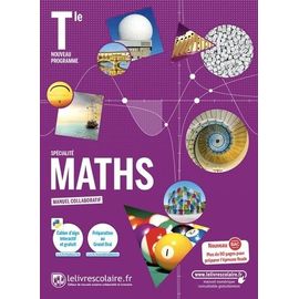 Maths Tle Spécialité - Manuel De L'élève