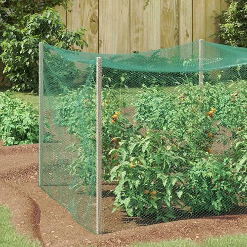 Vidaxl Filet De Protection Pour Oiseaux Vert 4 X 10 M Hdpe