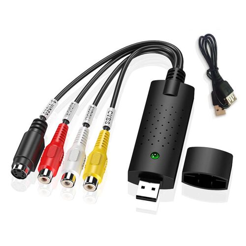 Adaptateur usb 2.0 pour Capture Audio et vidéo, carte VHS vers DVD, facile à transporter, convertisseur pour windows 7/8/XP/Vista