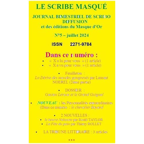 Le Scribe Masqué N°5