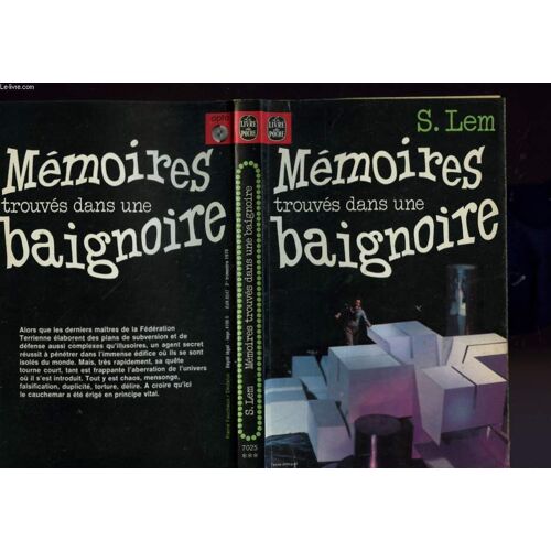 Memoires Trouvees Dans Une Baignoire