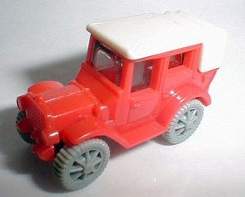 Figrine "Kinder" (1992) - Voiture Ancienne / N°2a - Adler 7/15 (1912) ( K93n87 / K93-87 )