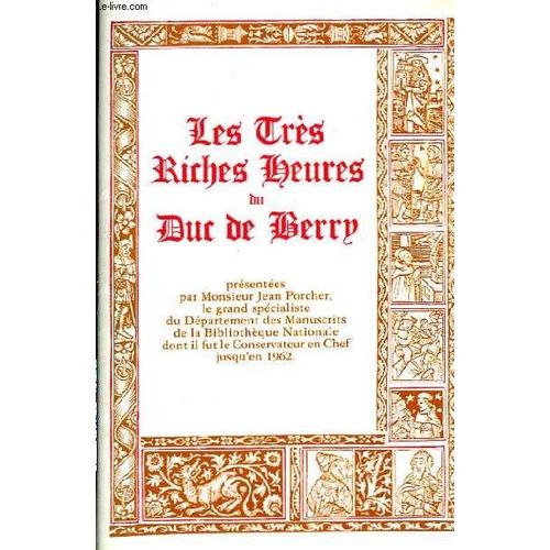 Les Très Riches Heures Du Duc De Berry
