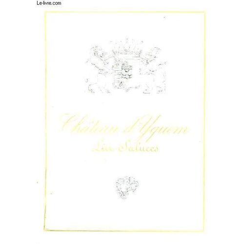 Plaquette Château D'yquem. Lur-Saluces, 1975