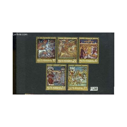 Collection De 5 Timbres-Poste Oblitérés, De Roumanie. Moldovita, Voronet