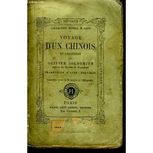 Voyage D'un Chinois En Angleterre