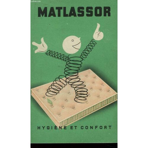 Brochure Publicitaire Matlassor. Hygiène Et Confort