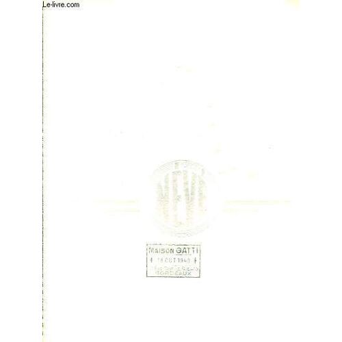 Catalogue Névé, Le Matériel Frigorifique De France