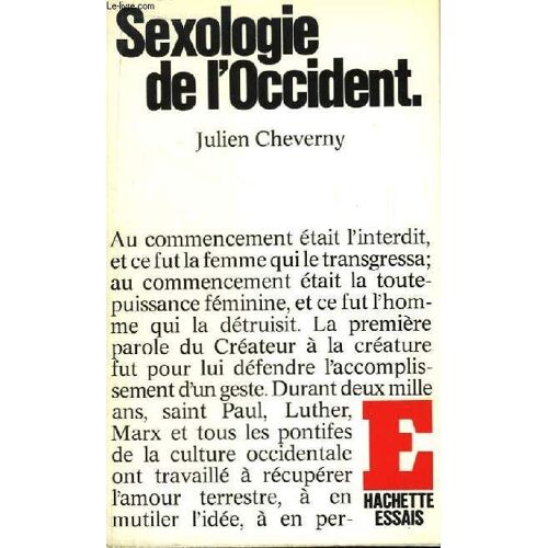 Sexologie De L'occident