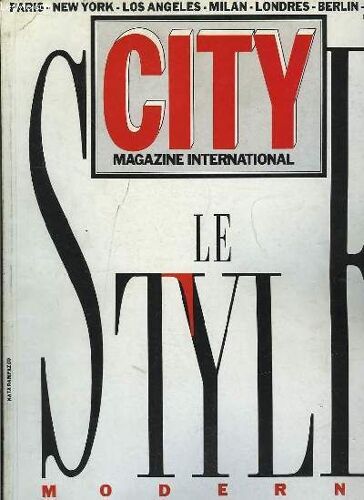 City, Magazine International. N°28