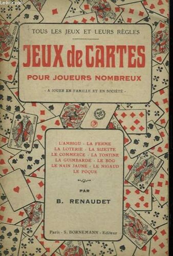 Les Jeux De Cartes, Pour Joueur Nombreux