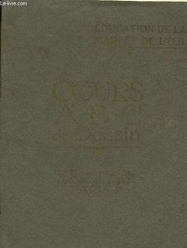 Cours Abc De Dessin. Education De La Main Et De L'oeil