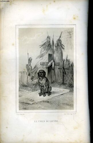 Le Chien De Lord Byron - Le Chien Du Louvre - Moustache - Le Chien Du Bandjarra