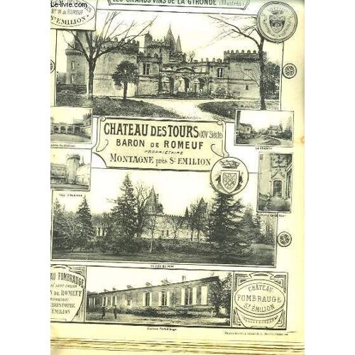 Les Vins De La Gironde Illustrés. Château Des Tours