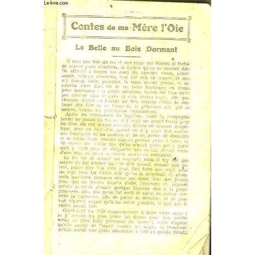 Contes De Ma Mère D'oie