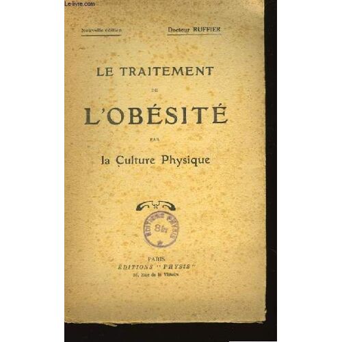 Le Traitement De L'obésité Par La Culture Physique