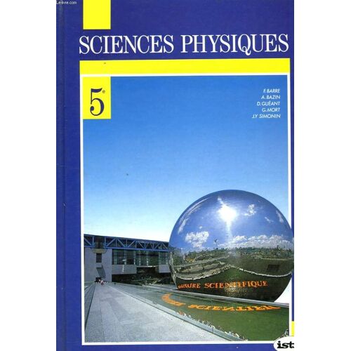 Sciences Physiques 5e. Nouveau Programme