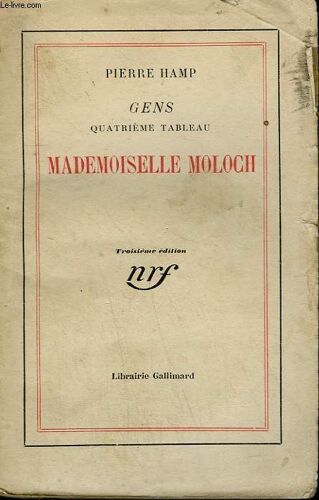 Gens. Quatrieme Tableau : Mademoiselle Moloch