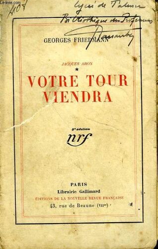 Jacques Aron Tome 1 : Votre Tour Viendra