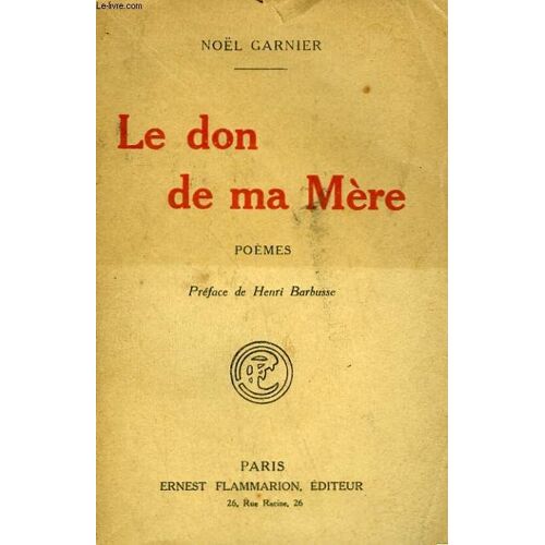 Le Don De Ma Mere