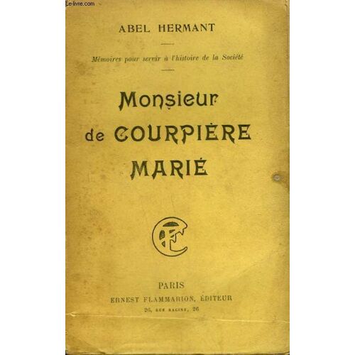 Monsieur De Courpiere Marie