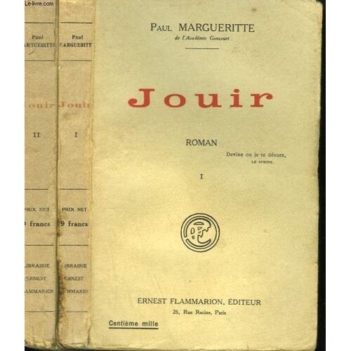 Jouir. En 2 Tomes